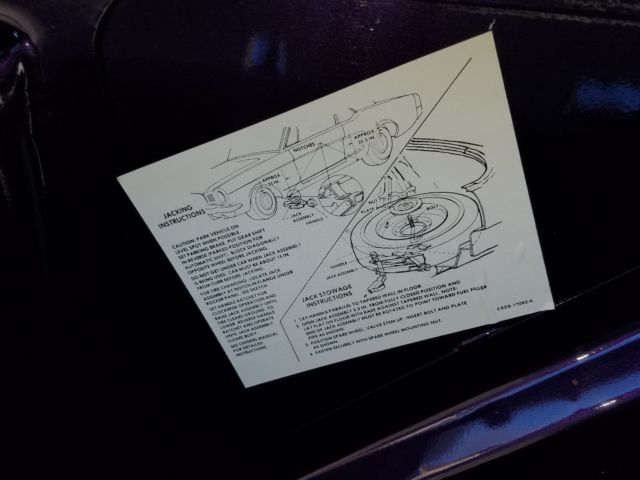 1965 Purple Ford Mustang Coupe