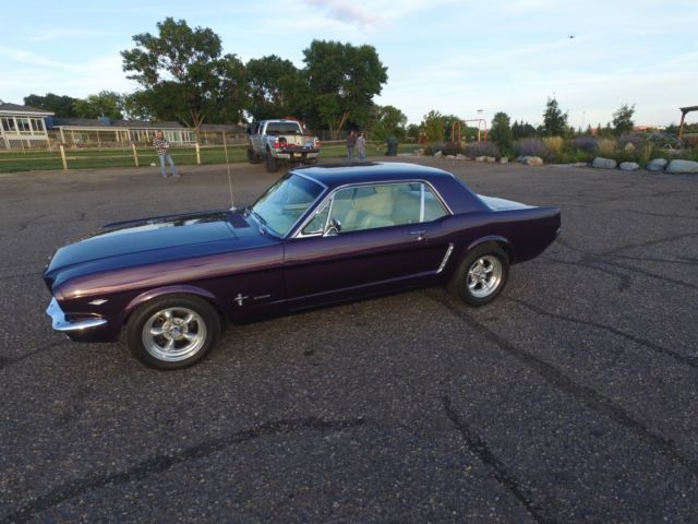 1965 Purple Ford Mustang Coupe