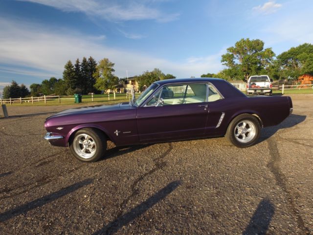 1965 Purple Ford Mustang Coupe