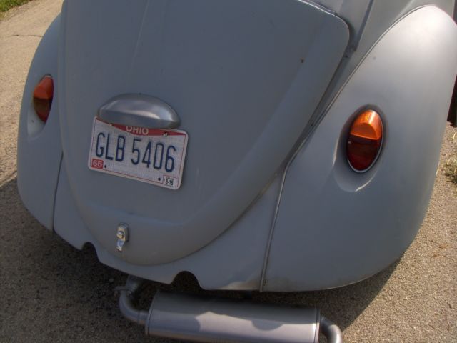 1965 Gray Volkswagen Beetle - Classic Sedan