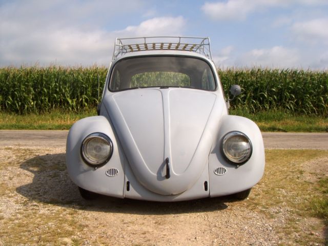 1965 Gray Volkswagen Beetle - Classic Sedan