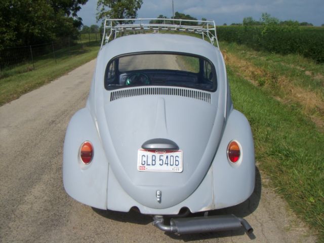 1965 Gray Volkswagen Beetle - Classic Sedan