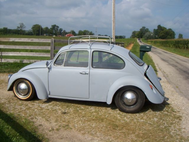 1965 Gray Volkswagen Beetle - Classic Sedan