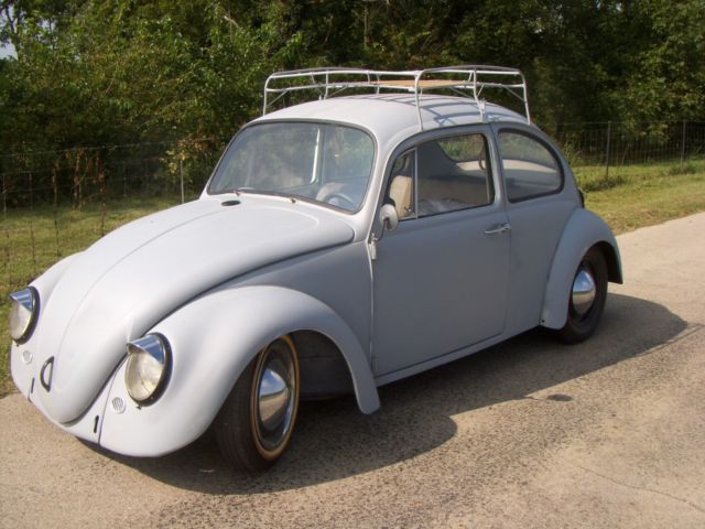 1965 Gray Volkswagen Beetle - Classic Sedan