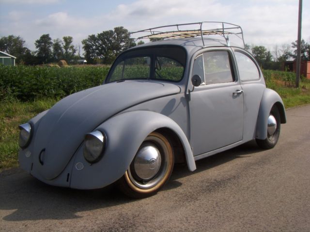 1965 Gray Volkswagen Beetle - Classic Sedan