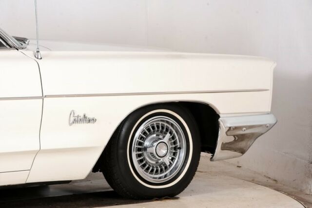 1966 Cameo Ivory Pontiac Catalina Convertible