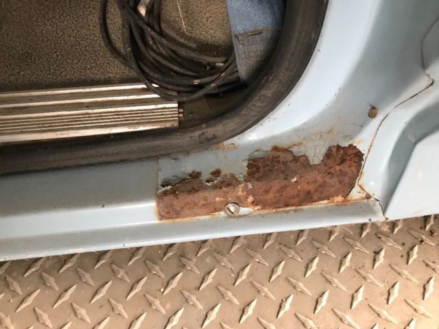 1986 Blue Ford F-250 Regular Cab