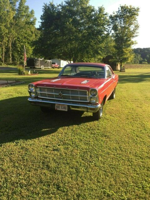 1966 Red Ford Fairlane