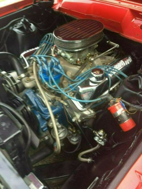 1966 Red Ford Fairlane