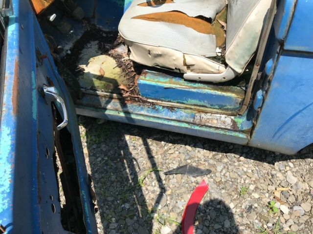 1966 Blue Ford Bronco SUV