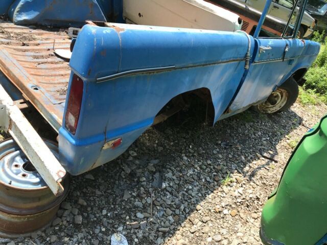 1966 Blue Ford Bronco SUV