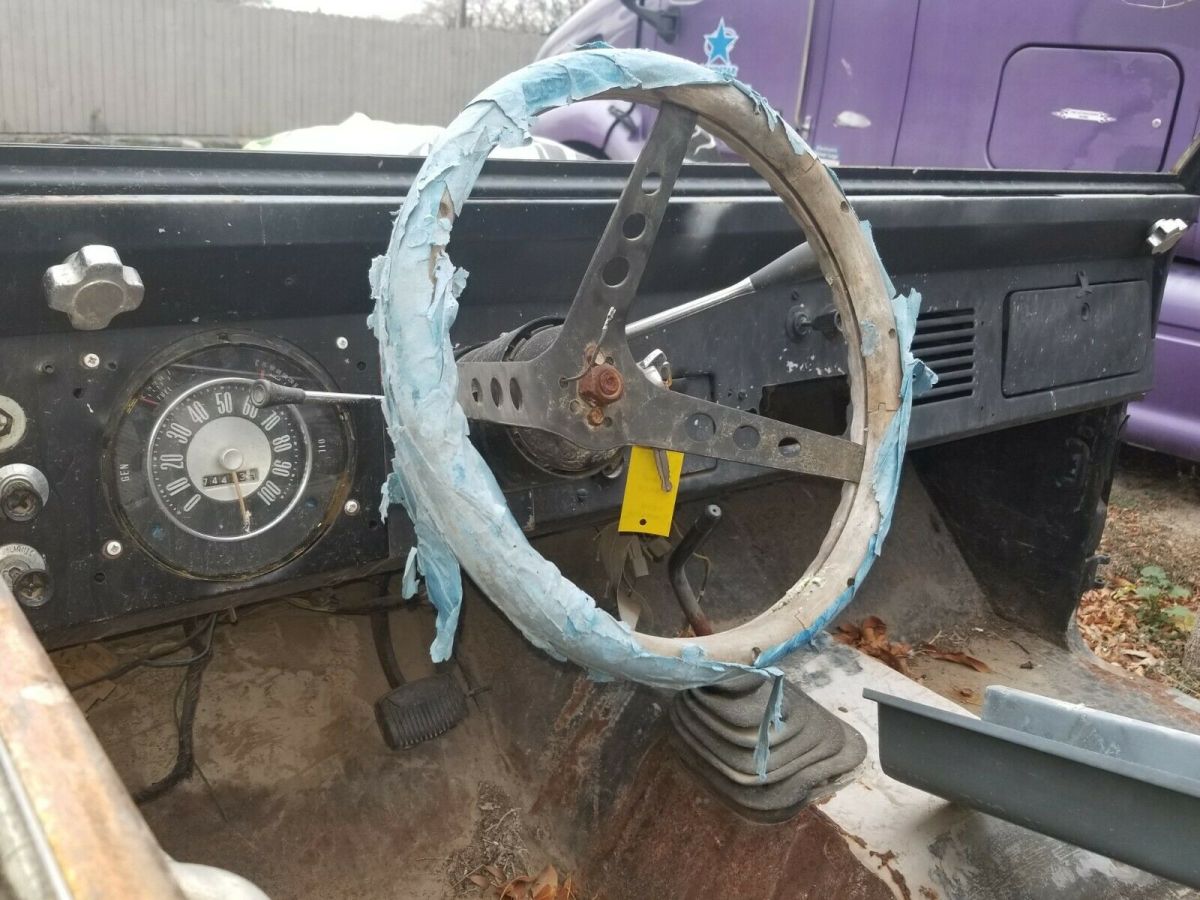 1966 Gray Ford Bronco Standard Cab Pickup