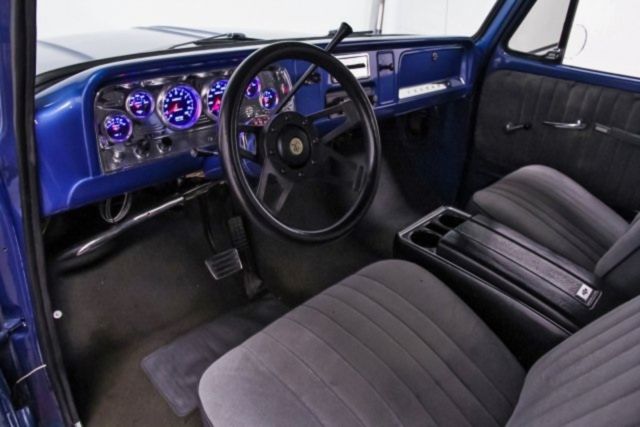 1966 Blue Chevrolet C-10