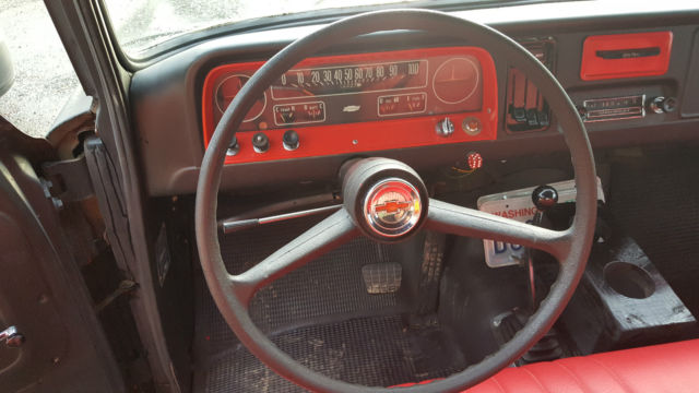 1966 Black Chevrolet C-10