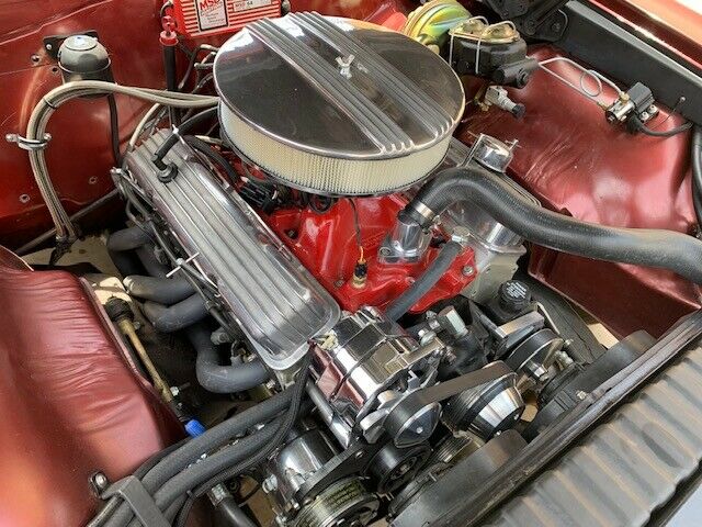 1966 Burgundy Chevrolet Chevelle