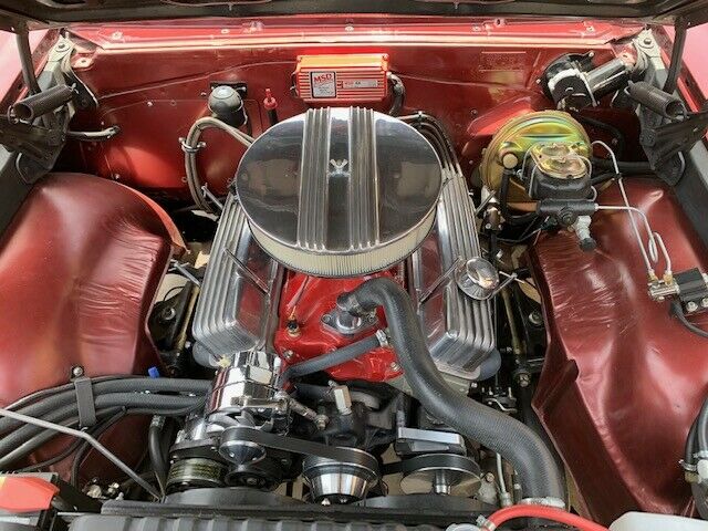 1966 Burgundy Chevrolet Chevelle Coupe