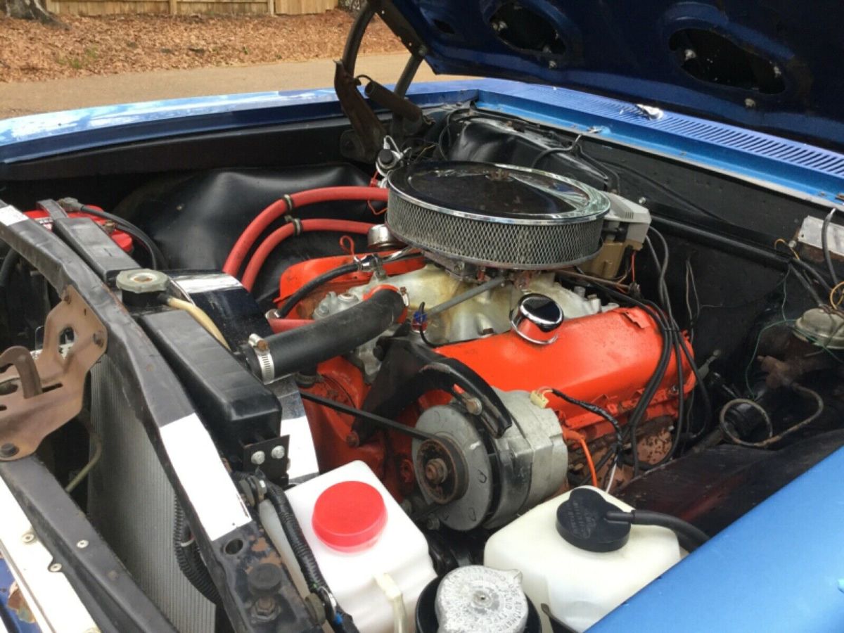 1966 Blue Chevrolet Chevelle Coupe
