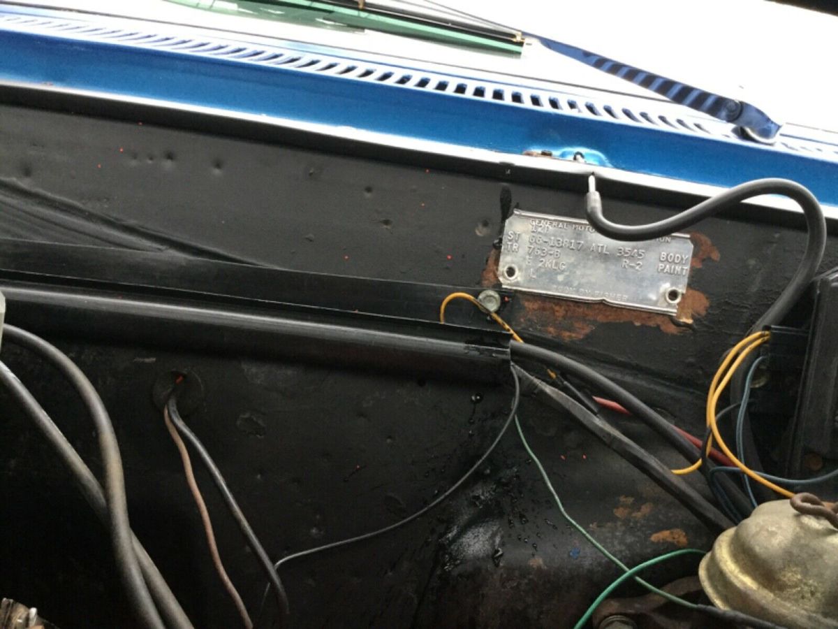 1966 Blue Chevrolet Chevelle Coupe