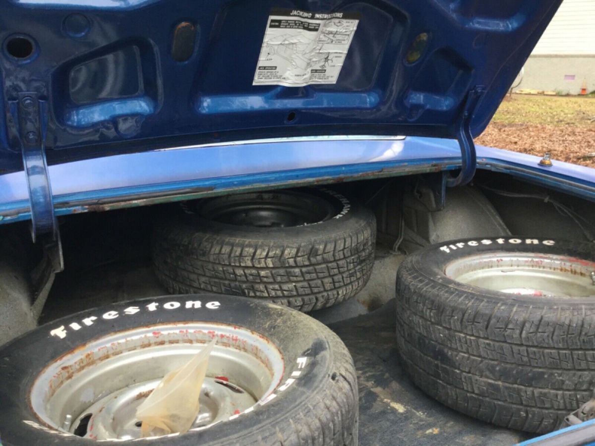 1966 Blue Chevrolet Chevelle Coupe