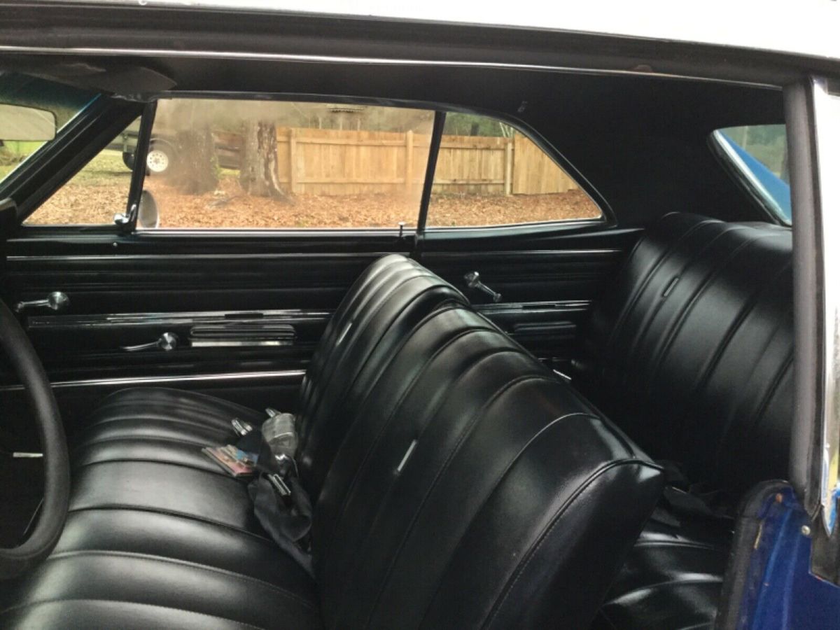 1966 Blue Chevrolet Chevelle Coupe