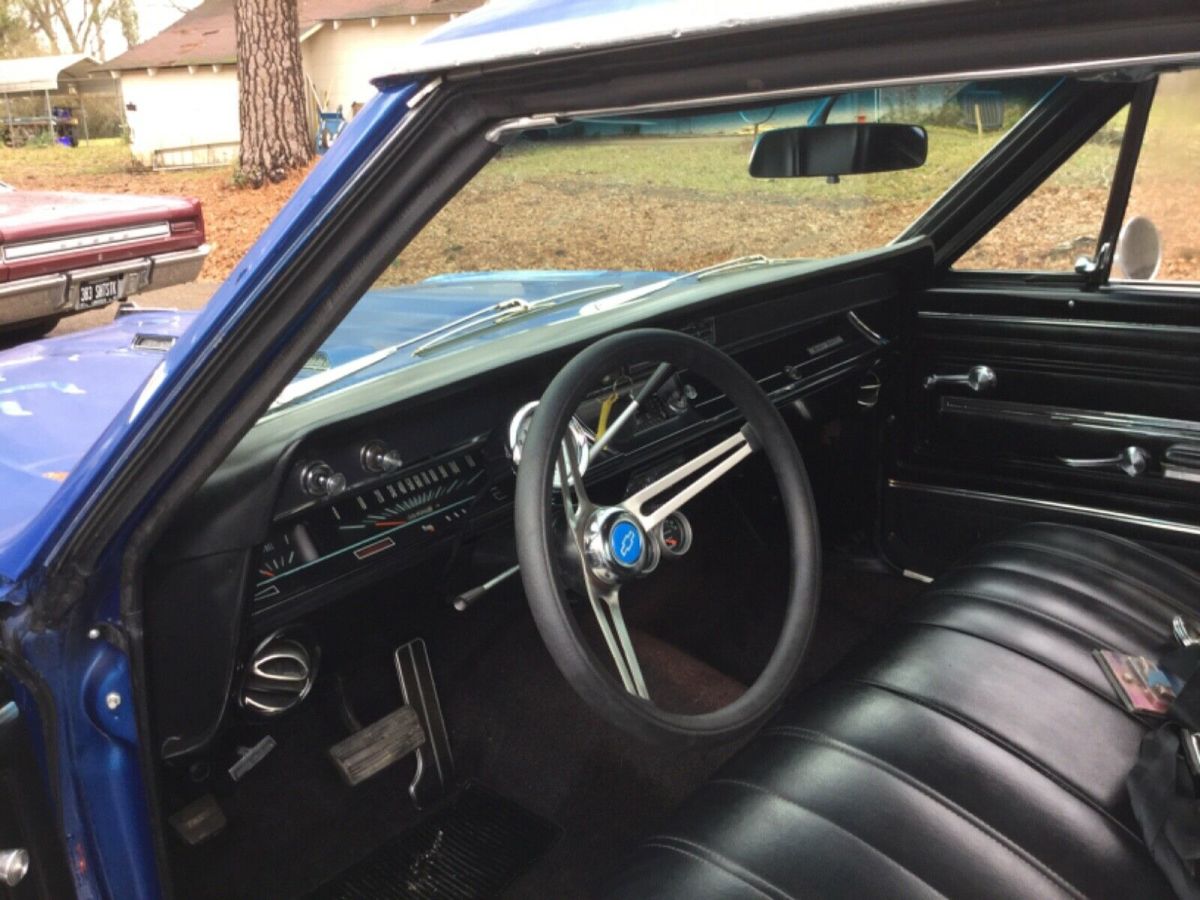 1966 Blue Chevrolet Chevelle Coupe