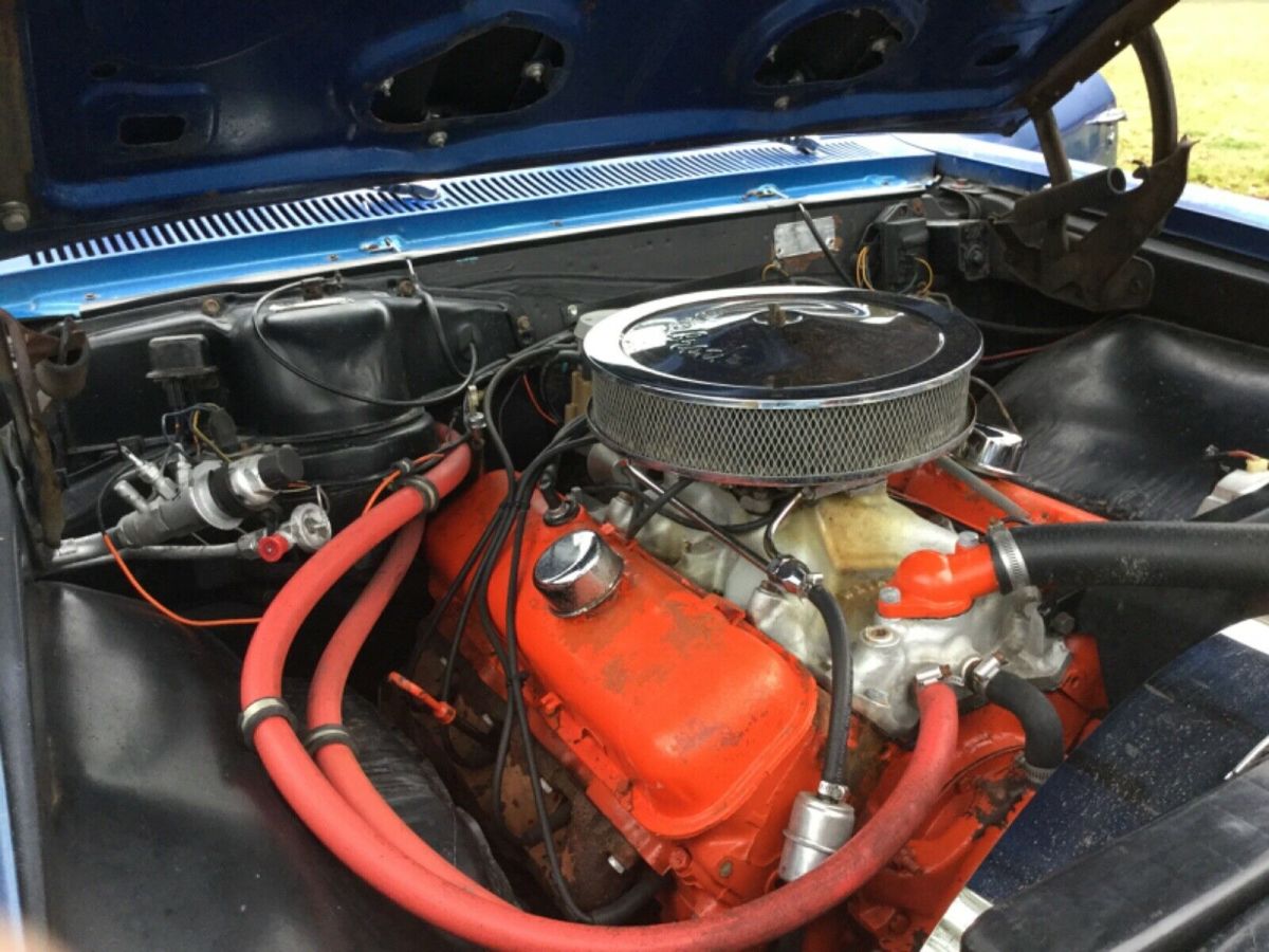 1966 Blue Chevrolet Chevelle Coupe