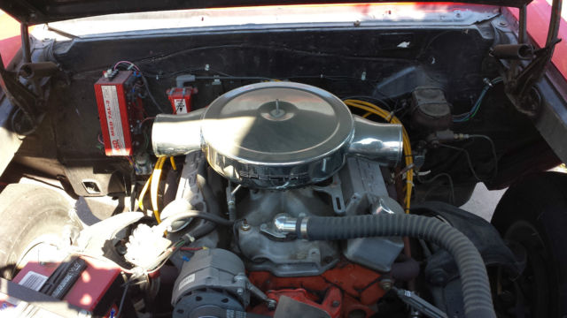 1966 Red Chevrolet Chevelle Coupe