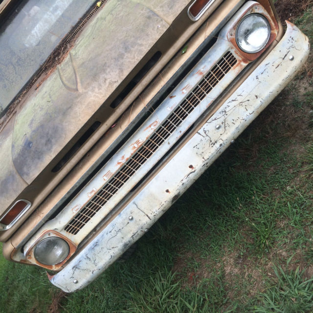 1966 Red Chevrolet C-10 Stepside