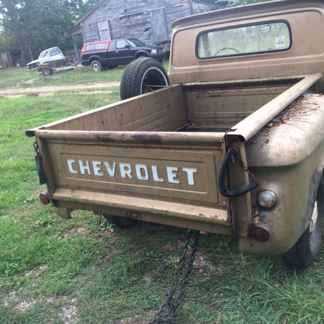 1966 Red Chevrolet C-10 Stepside