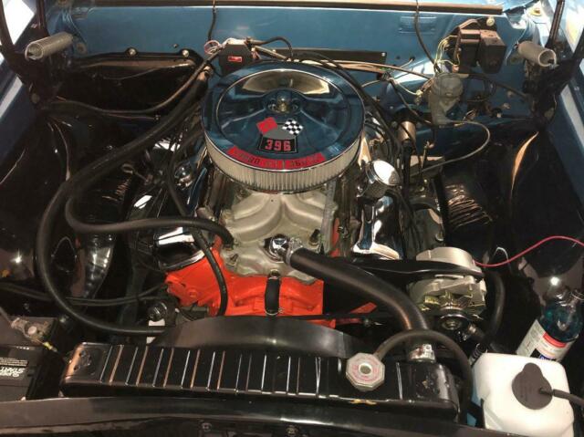 1966 Marina Blue Chevrolet Chevelle Coupe