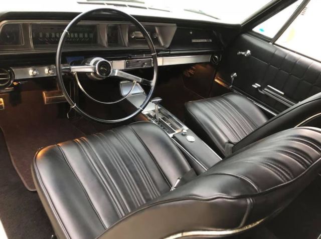 1966 Yellow Chevrolet Impala Convertible