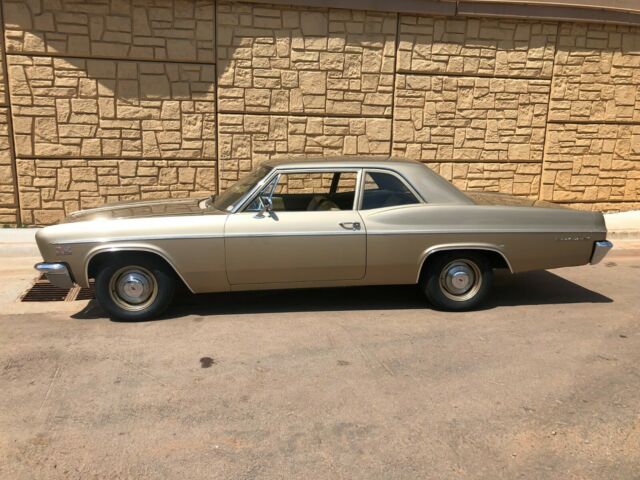 1966 Gold Chevrolet Bel Air/150/210 Sedan