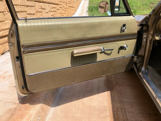 1966 Gold Chevrolet Bel Air/150/210 Sedan