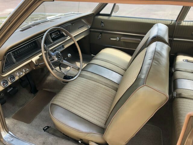 1966 Gold Chevrolet Bel Air/150/210 Sedan