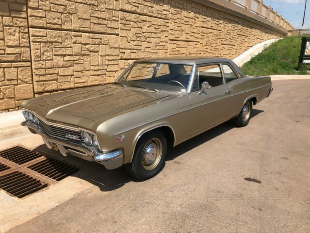 1966 Gold Chevrolet Bel Air/150/210 Sedan