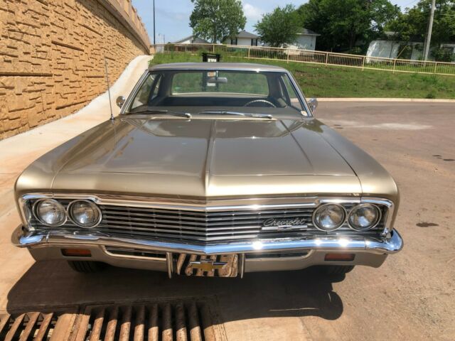 1966 Gold Chevrolet Bel Air/150/210 Sedan