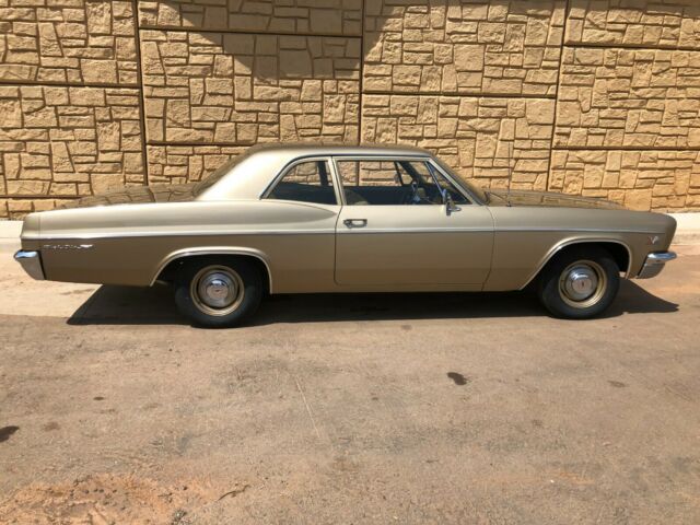 1966 Gold Chevrolet Bel Air/150/210 Sedan