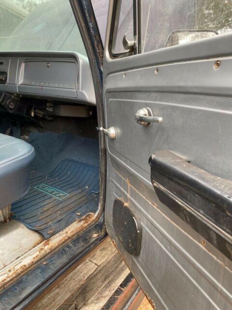 1966 Blue Chevrolet C-10 Standard Cab Pickup