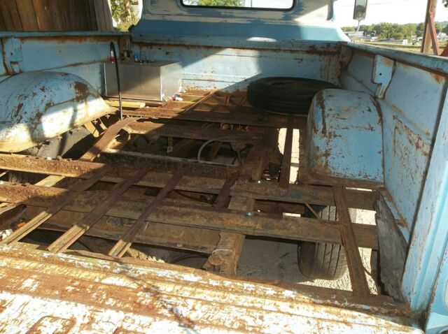 1966 Blue Chevrolet C-10 Standard Cab Pickup