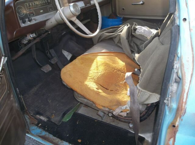 1966 Blue Chevrolet C-10 Standard Cab Pickup