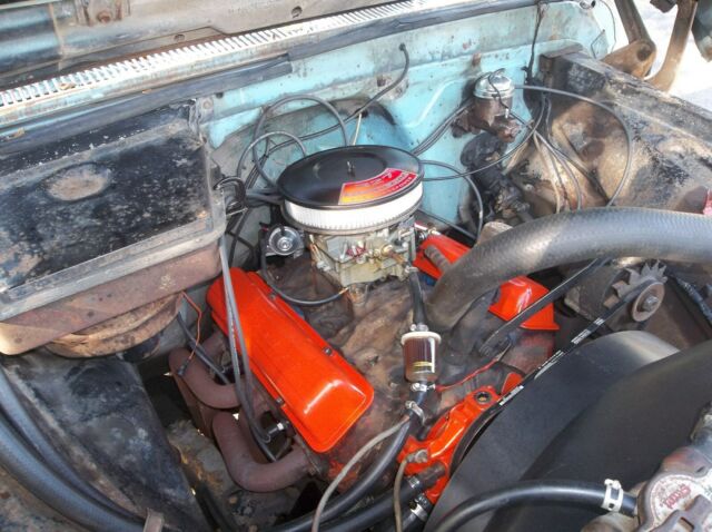 1966 Blue Chevrolet C-10 Standard Cab Pickup