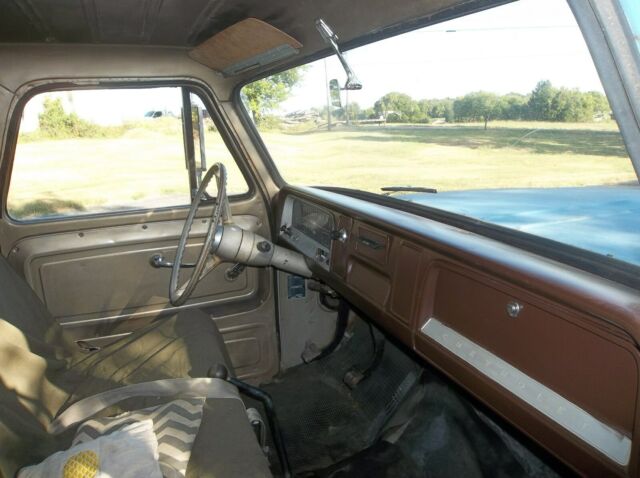 1966 Blue Chevrolet C-10 Standard Cab Pickup