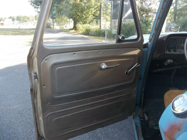 1966 Blue Chevrolet C-10 Standard Cab Pickup