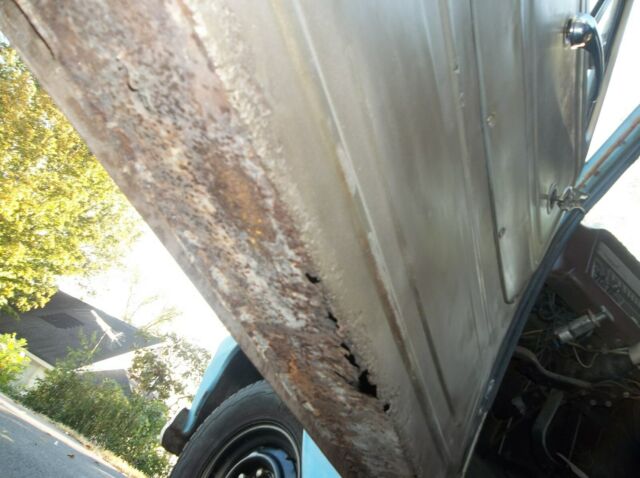 1966 Blue Chevrolet C-10 Standard Cab Pickup