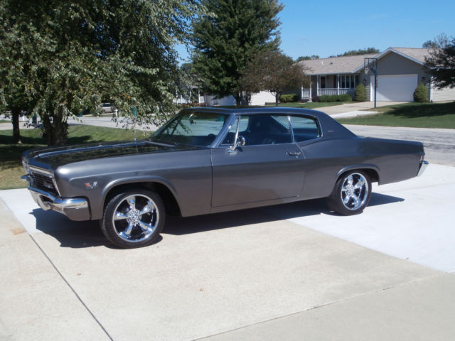 1966 Silver Chevrolet Capriceold Coupe