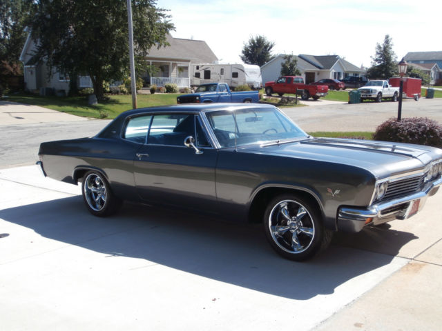 1966 Silver Chevrolet Capriceold Coupe