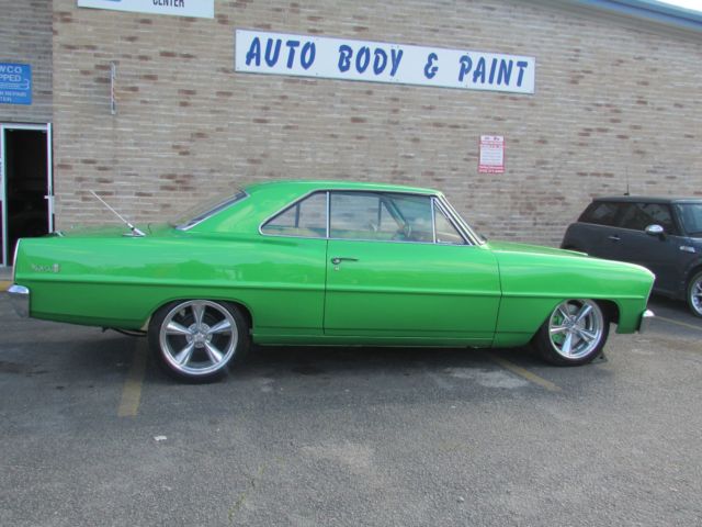 1966 Synergy Green Chevrolet Nova Coupe