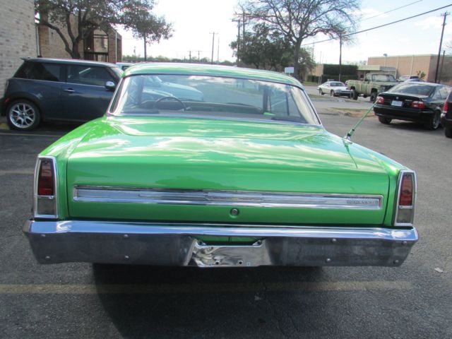 1966 Synergy Green Chevrolet Nova Coupe