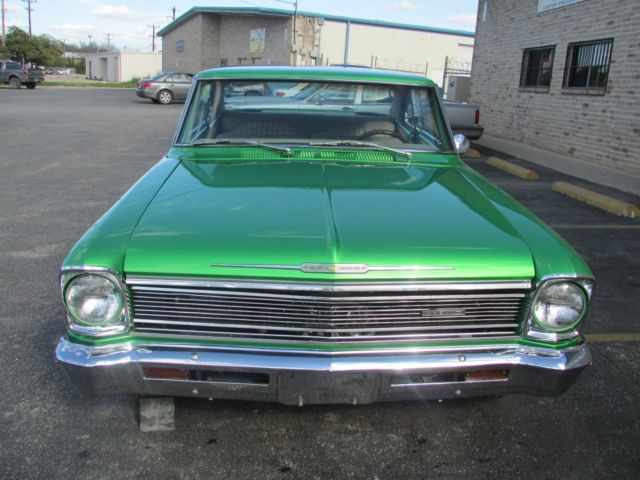 1966 Synergy Green Chevrolet Nova Coupe
