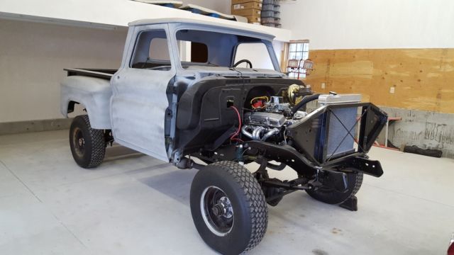 1966 primer Chevrolet C-10 stepside